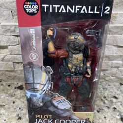 Titanfall 2 Pilot Jack Cooper Action Figure McFarlane 2016 Color Tops NEW NIB