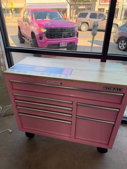 💕viral pink kobalt tool box💕