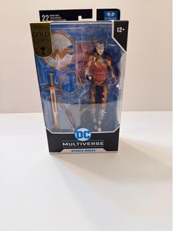 McFarlane DC Multiverse Gold Label Wonder Woman (Designed by Todd McFarlane) 7”