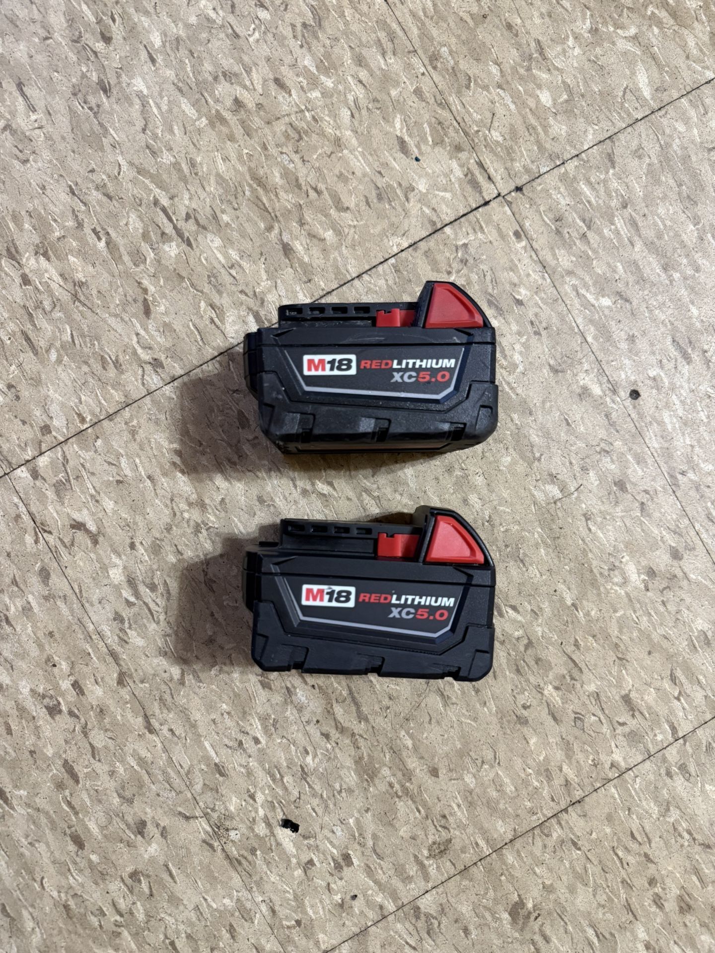 Milwaukee Batteries 5.0 Ah 18V