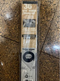 Window screen/ frame kit