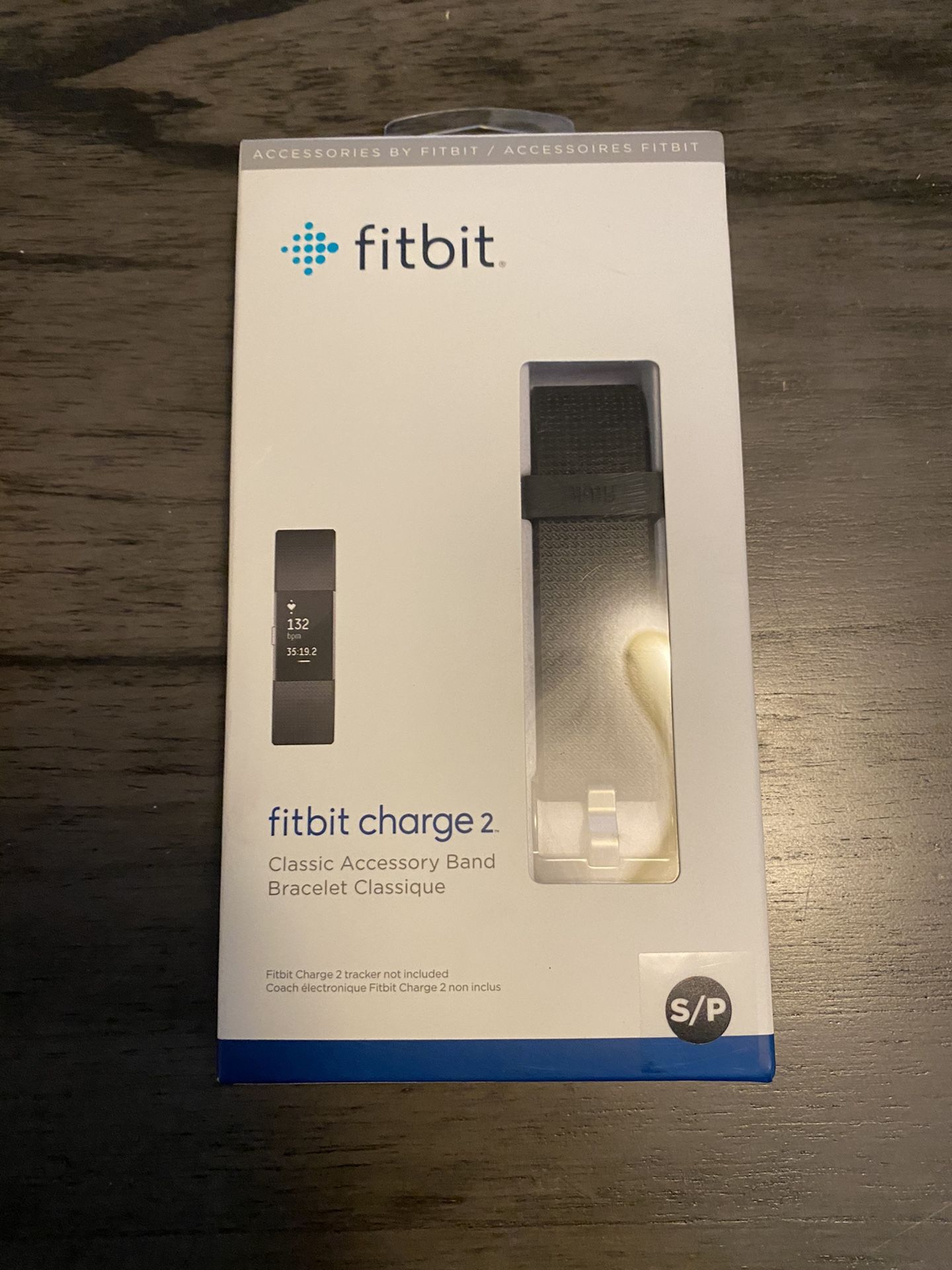 Fitbit charge 2 band - black size small (s)