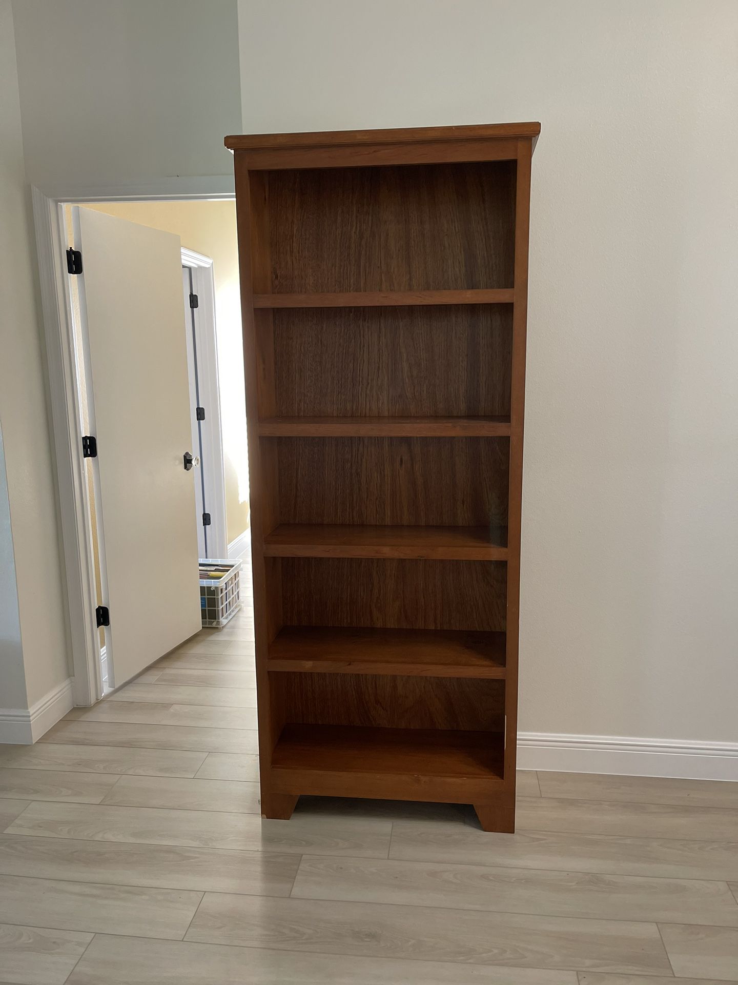 Two Wood Bookshelves 