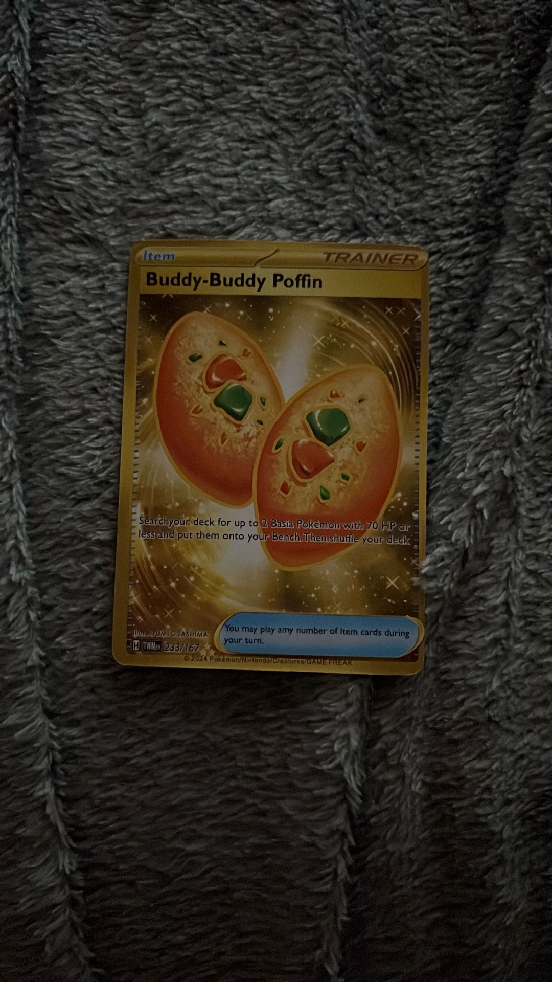 Buddy-buddy Poffin Card