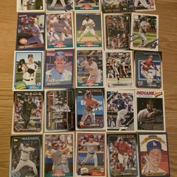 Baseball Card Assortment 