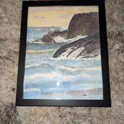 Framed Picture Bathroom Decor 