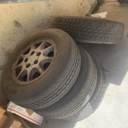 5 Lug 14” Camry Wheels