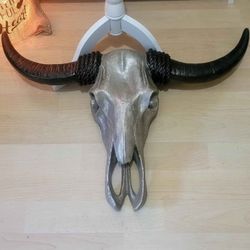 Shimmer Glitter Animal Skull Western Country Farmhouse Wall Decor