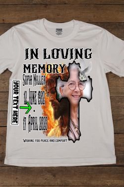 Small, medium, Large, extra large T-shirts 