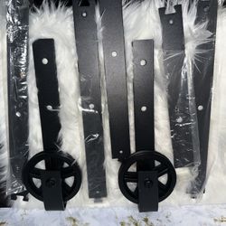 BARN DOOR HARDWARE 4FT NO BOLTS …….