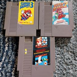 Nintendo Mario Nes Games 