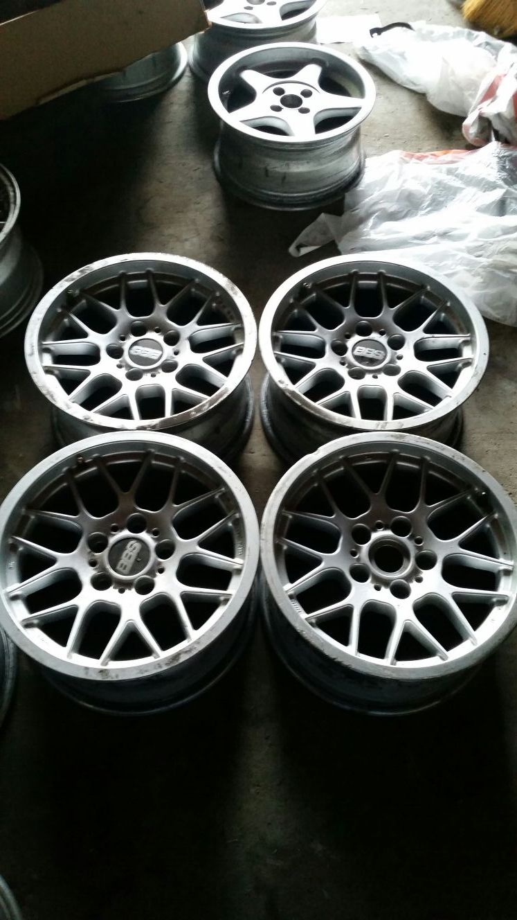 BBS RX BMW WHEELS 16X8 LOW OFFSET