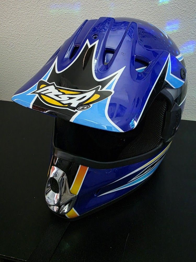 MSR Large Dirtbike Helmet 