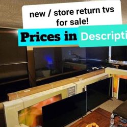 Lots of TVS for Sale