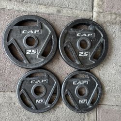 Olympic Weight Plates 70lbs Total