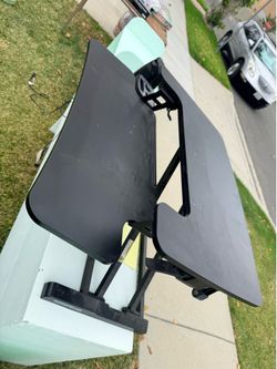 Adjustable Monitor and Keyboard Table