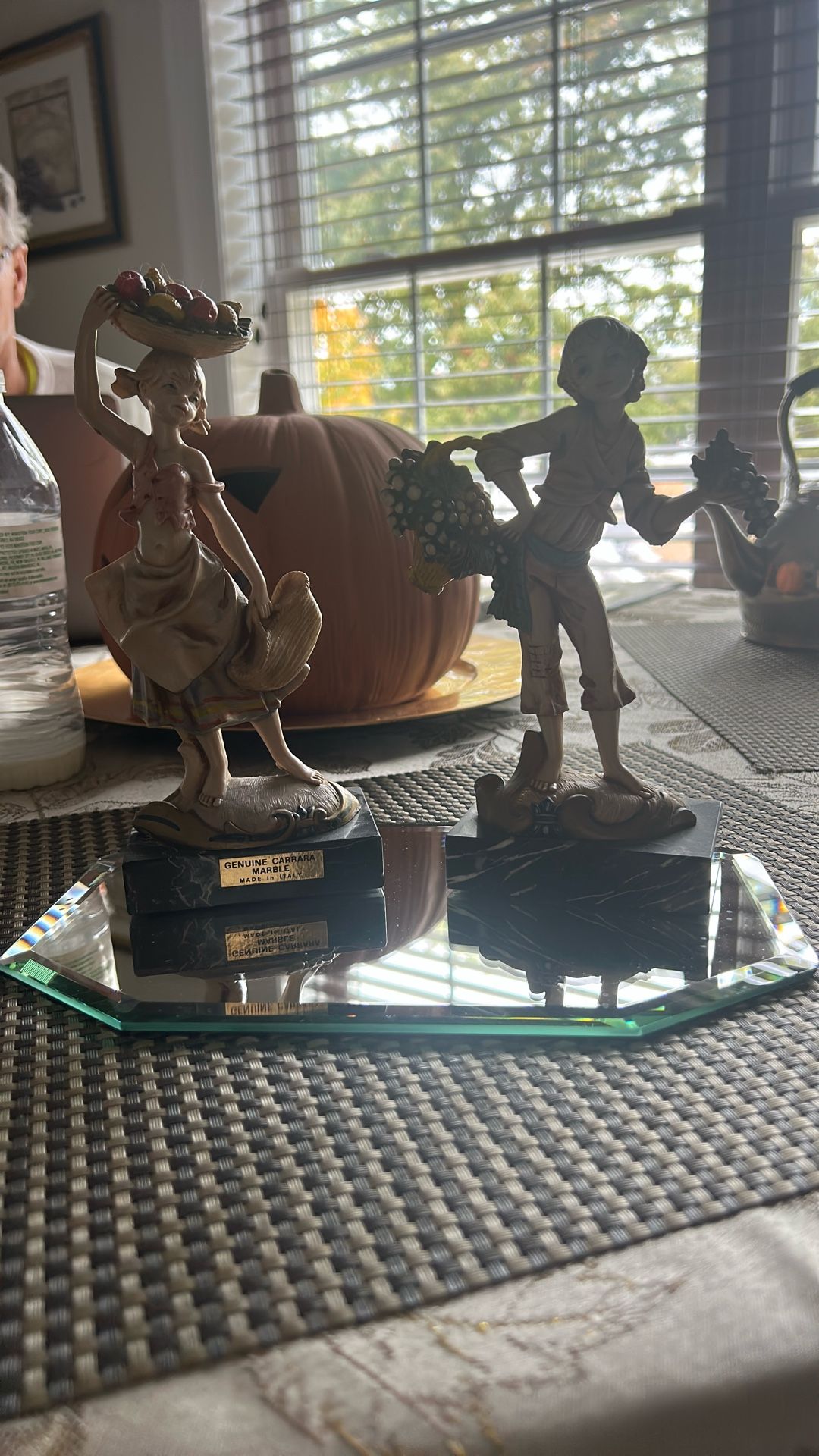 Italian Figurines Girl And Boy 