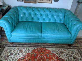 Leather Chesterfield Sofa Bed