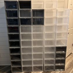 Shoe Containers From Container Store 