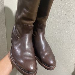 The Sportsman’s Boots Browning Brown Leather Made in USA Size 8 E