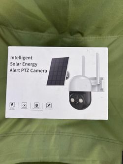 Intelligent Solar Energy Alert PTZ Camera