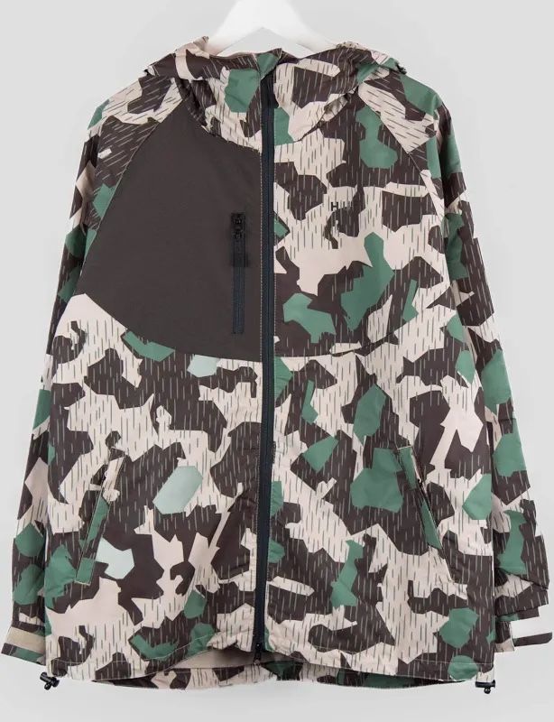 HUF.  Camo  Windbreaker Jacket. L