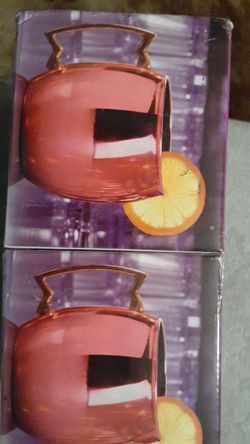 4 Moscow Mule mugs $5 each