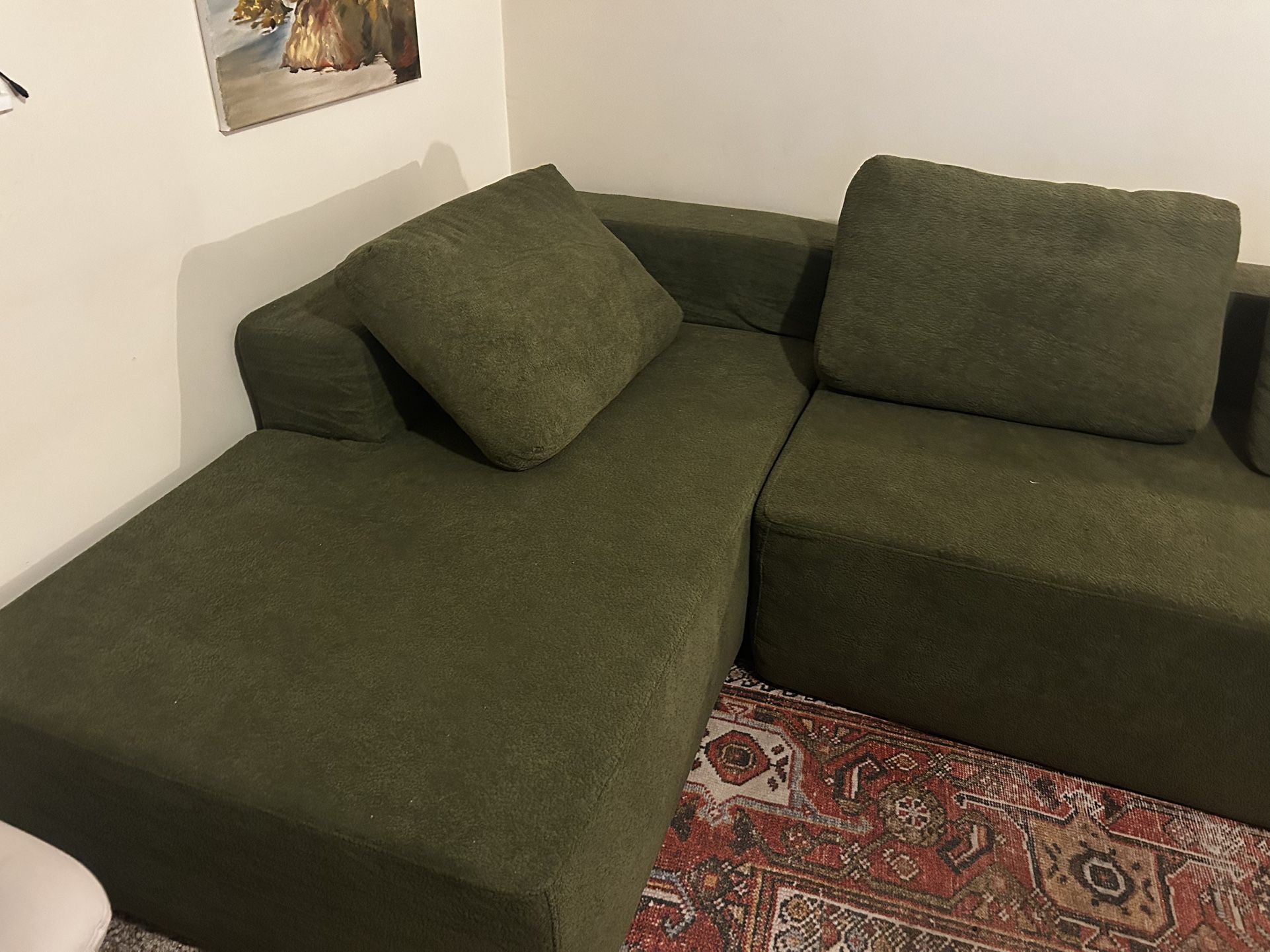 Cloud Sectional Couch with L-Shape Chaise