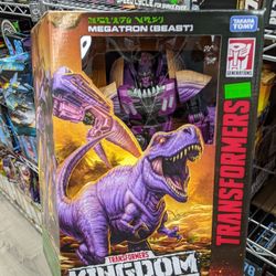 Transformers Generations War For Cybertron: Kingdom Leader Megatron Action Figure WFC-K10