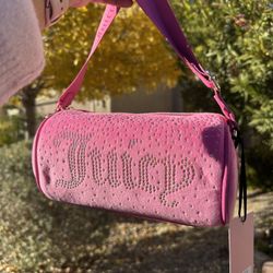 Hot Pink Juicy Couture Barrel Bag