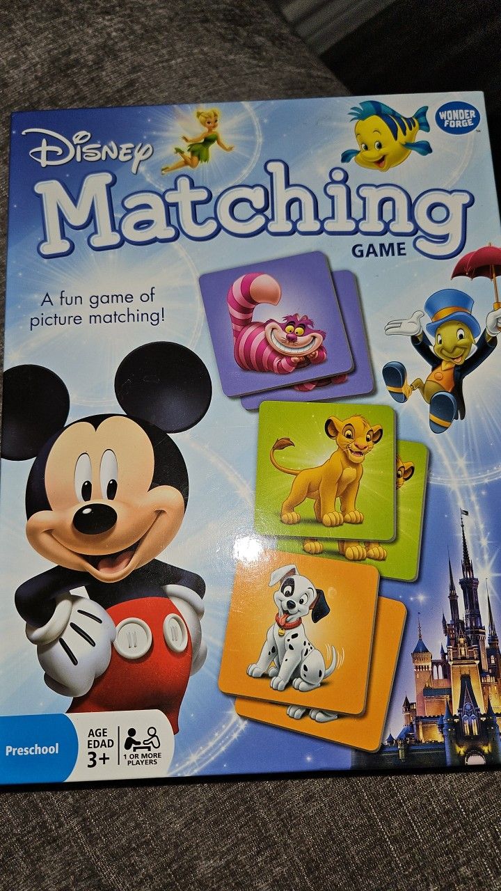 Wonder Forge Disney Matching Game