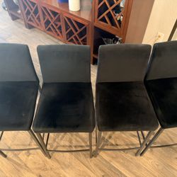4 Counter Height Chairs