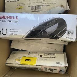 Mini Vacuum Cleaner Cordless Handheld, Rechargeable Portable Car Vacuum with LED Light, Small Lightweight Hand Vacuum for Home, Pet Hair, Dust, Sofa, 