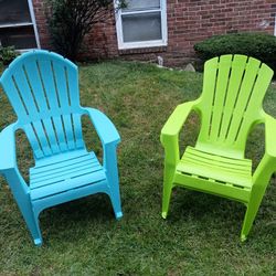 Adams Manufacturing Resin-Frame Patio Chairs