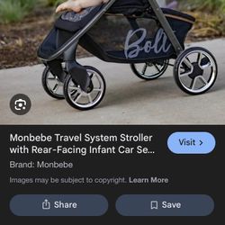 MONBEBE BABY Stroller. Brand New
