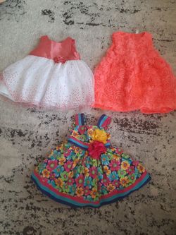 Baby Toddler Girls Spring Easter Summer Dresses 12m