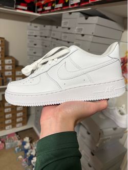 Size 5Y,5.5Y,6Y - Nike Air Force 1 Low Triple White