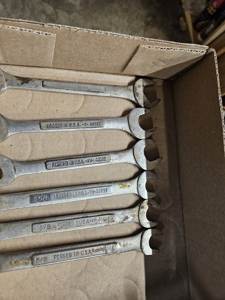 Craftsman Wrenches. 3/4 N 5/8 Open ,and 3/4 , 5/8combo
