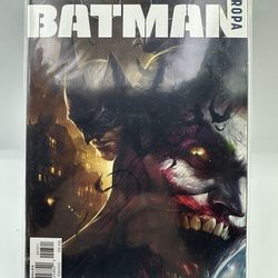 Batman Europa #3 Incentive Francesco Mattina 2016 Variant DC Comic Book