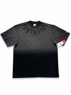 Hype Graphic T-Shirt Fade Black Streetwear