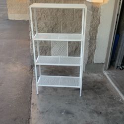 Metal shelf