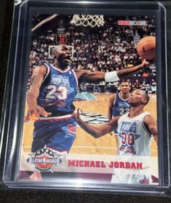 Michael Jordan NBA Hoops All-Star Weekend Trading Card