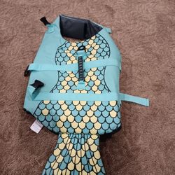 Mermaid XL Dog Life Jacket