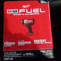 M18 FUEL 18V Lithium-Ion Brushless Cordless 1/2 in. Impact Wrench with Friction Ring (Tool-Only)