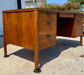 MCM Solid Walnut Desk