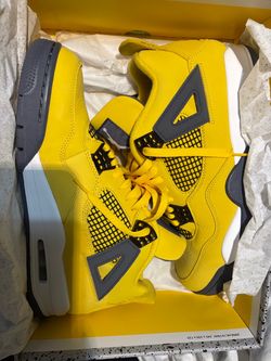 Jordan 4 lightning sz 11 worn once