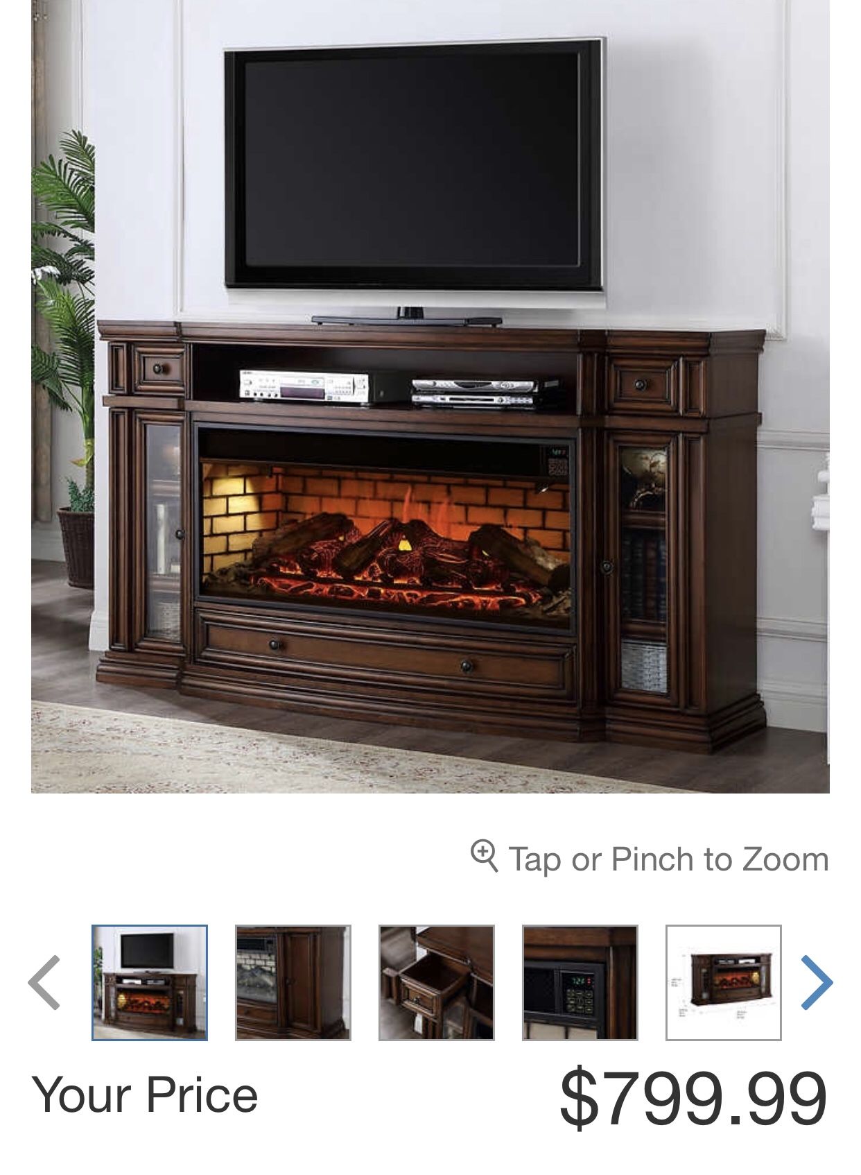 Klamath 75" Fireplace Mantle