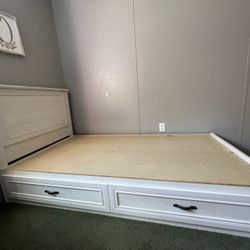 Twin Bed W/ Storage