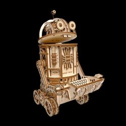 Wooden Space Junk Robot (Electric) (BEST OFFER)