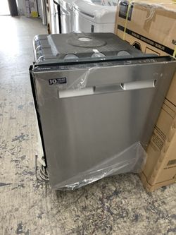 Maytag dishwasher in stainless steel new open box